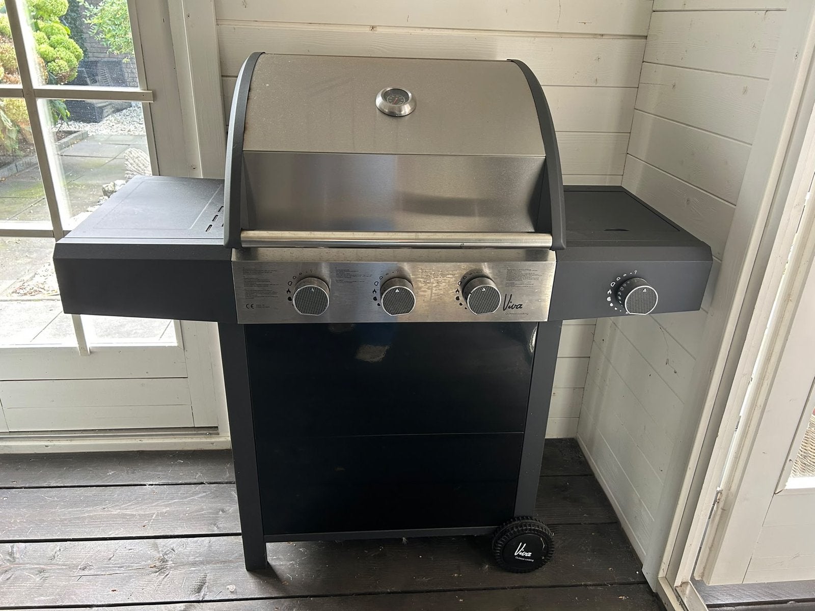 Viva Outdoor Cooking Gasbarbecue met 3 branders, Ophalen, Gebruikt