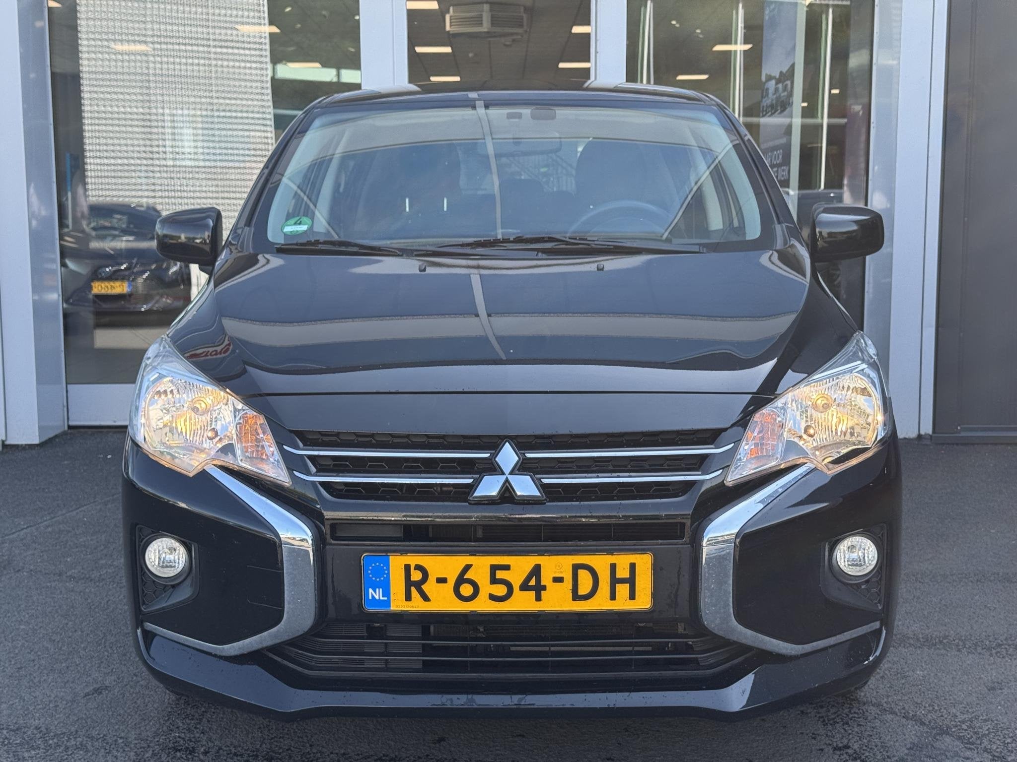Mitsubishi Space Star 1.2 Dynamic | Camera | Apple carplay/A, Stof, Gebruikt, Start-stop-systeem, Zwart