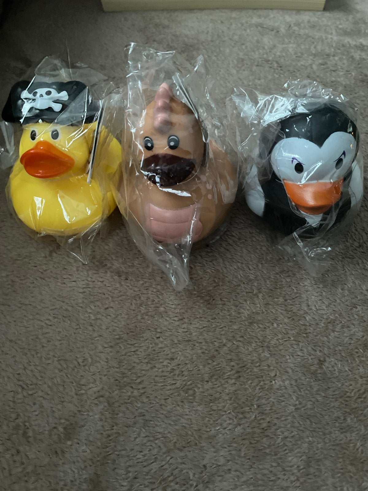 piraat, eenhoorn en pinguïn badeenden kan apart, Ophalen of Verzenden, Nieuw