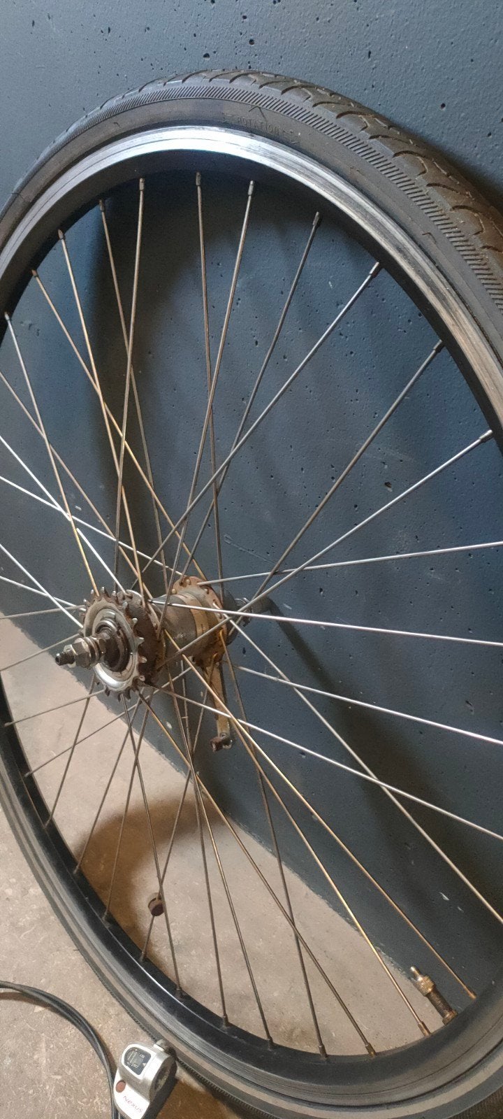 Fiets Achterwiel 28 inch Nexus, Ophalen, Gebruikt