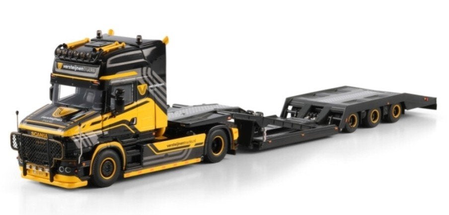 WSI SCANIA T5 TORPEDO + TRUCK TRANSPORTER - VERSTEIJNEN