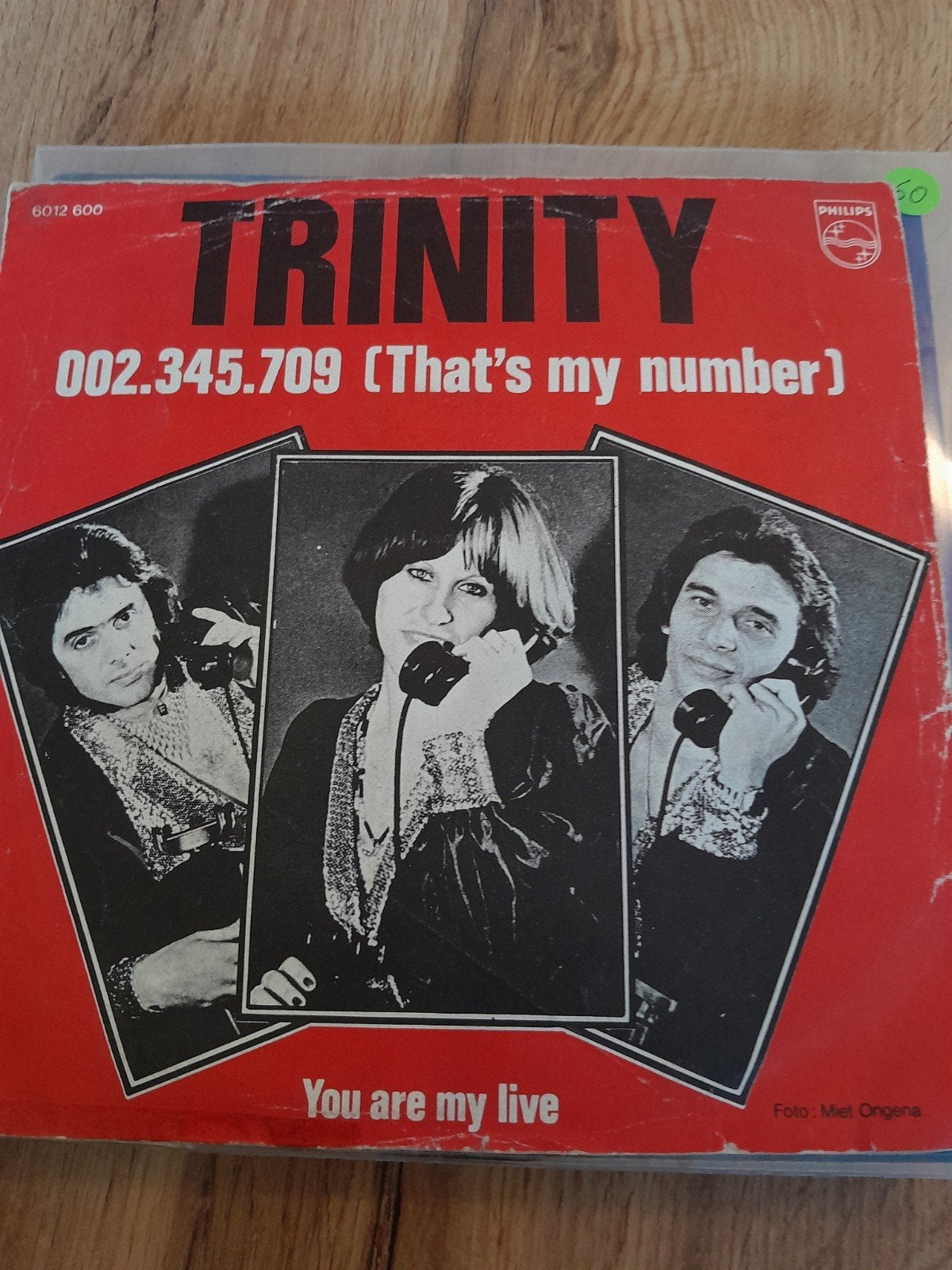 trinity 7inch 002.345.709, Ophalen of Verzenden, Zo goed als nieuw, Pop