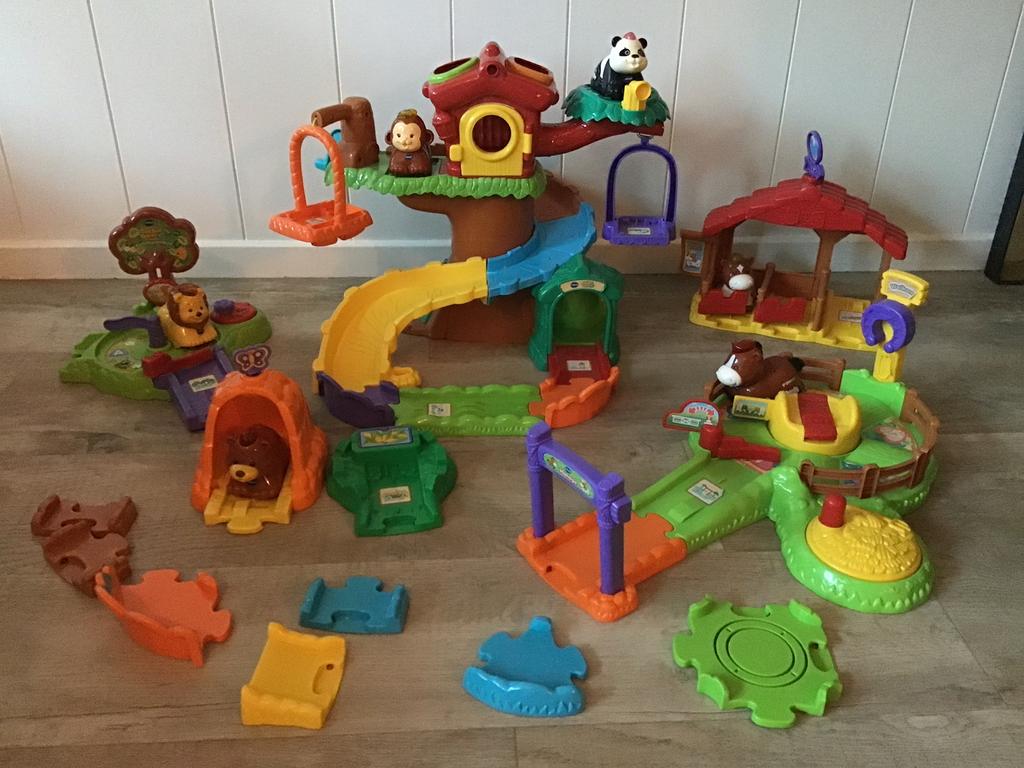 Vtech Zoef zoef dieren partij, Kinderen en Baby's, Speelgoed | Vtech, Ophalen of Verzenden, Gebruikt, 6 maanden tot 2 jaar