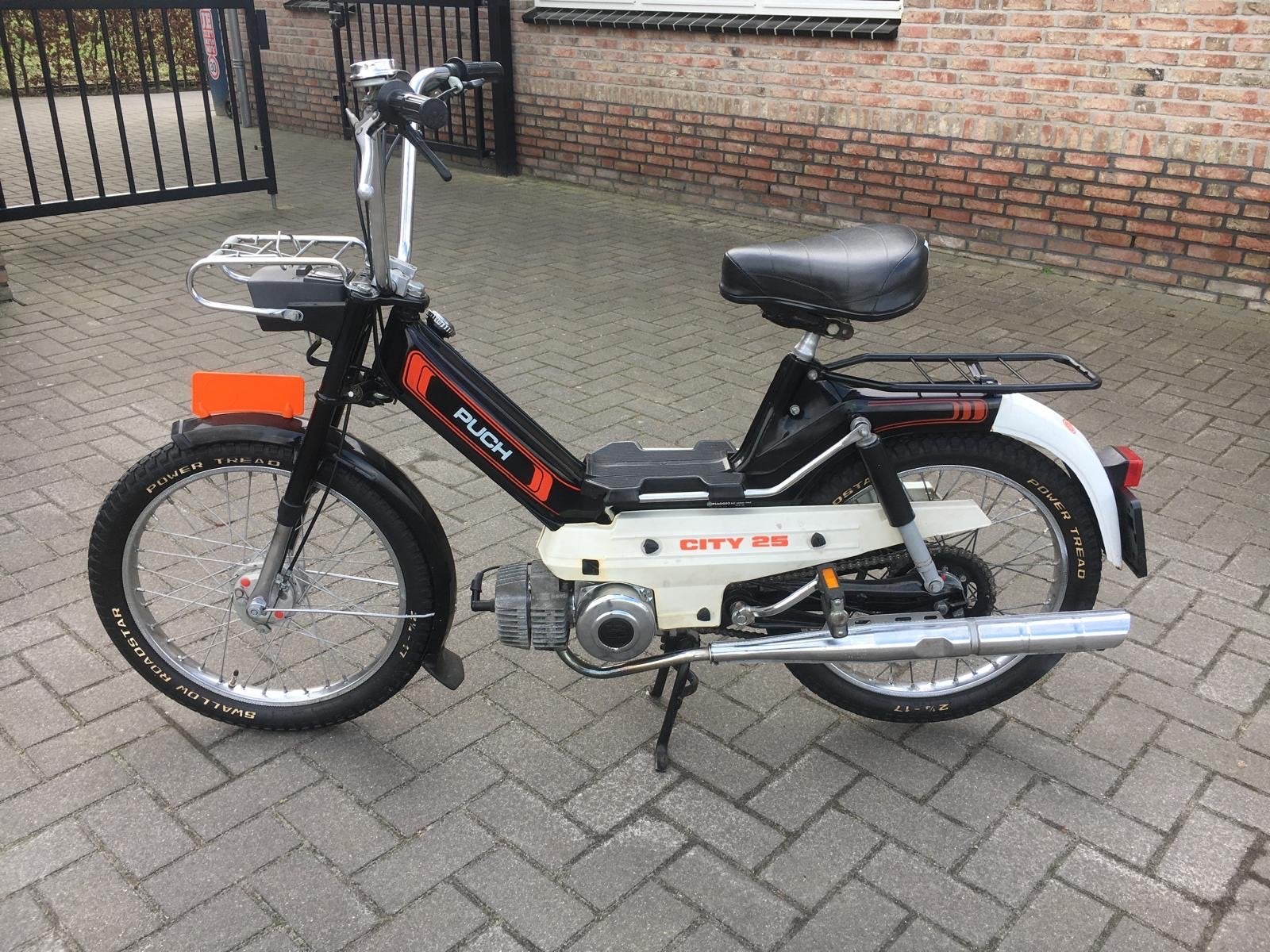 Puch Maxi City 25 bromfiets Snorfiets i.z.g.st. 2e eigenaar, Fietsen en Brommers, Brommers | Puch, Ophalen, 0 versnellingen, 49 cc