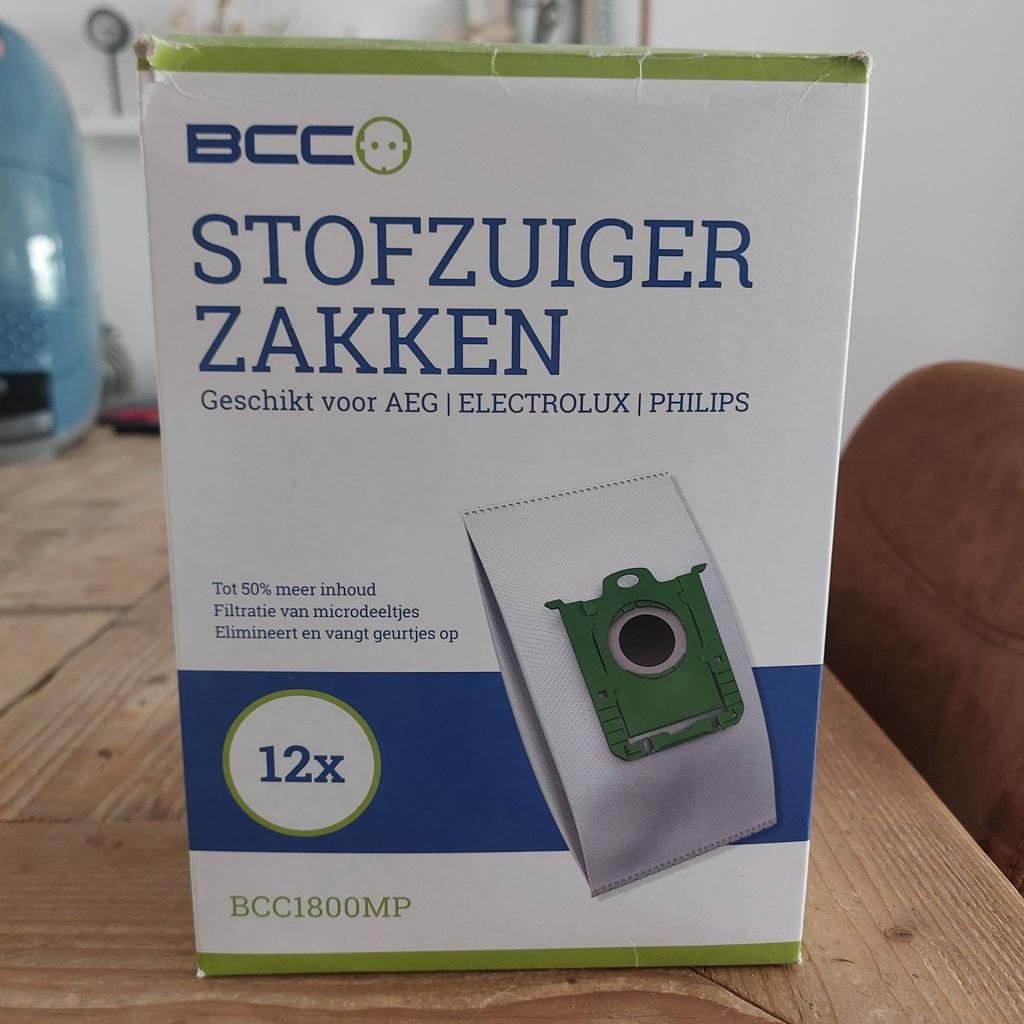 BCC Stofzuigerzakken 9x voor AEG, Electrolux, Philips, Ophalen of Verzenden, Nieuw, Stofzak, Overige typen