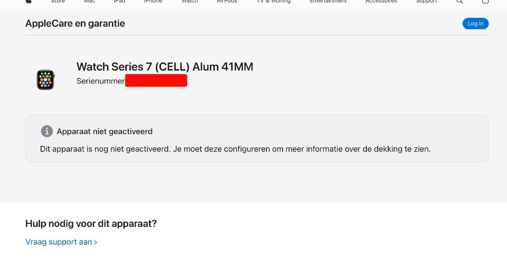 Foto 4 van Apple Watch Series 7 41 mm GPS + Cellular ongebruikt