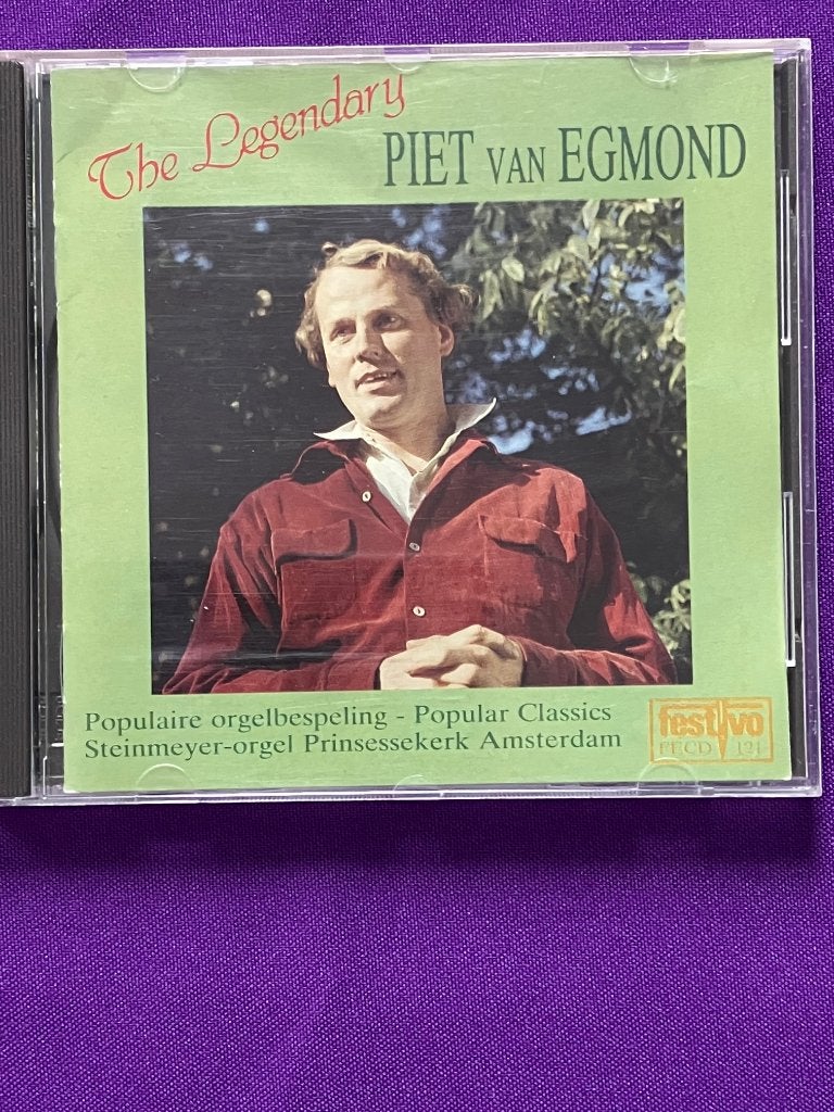 Piet van Egmond Cd divers orgel en zang, Ophalen of Verzenden, Modernisme tot heden, Gebruikt, Overige typen