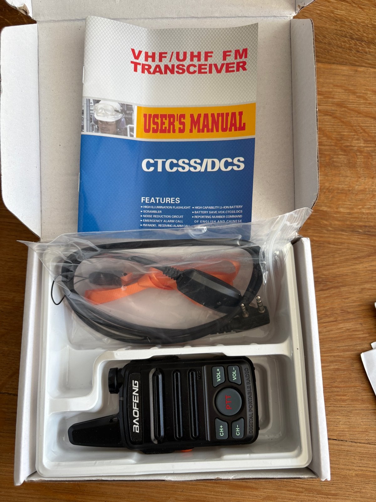 6x Baofeng VHF/UHF FM Transceiver -, Ophalen of Verzenden, Gebruikt, 2 to 5 km, Portofoon of Walkie-talkie