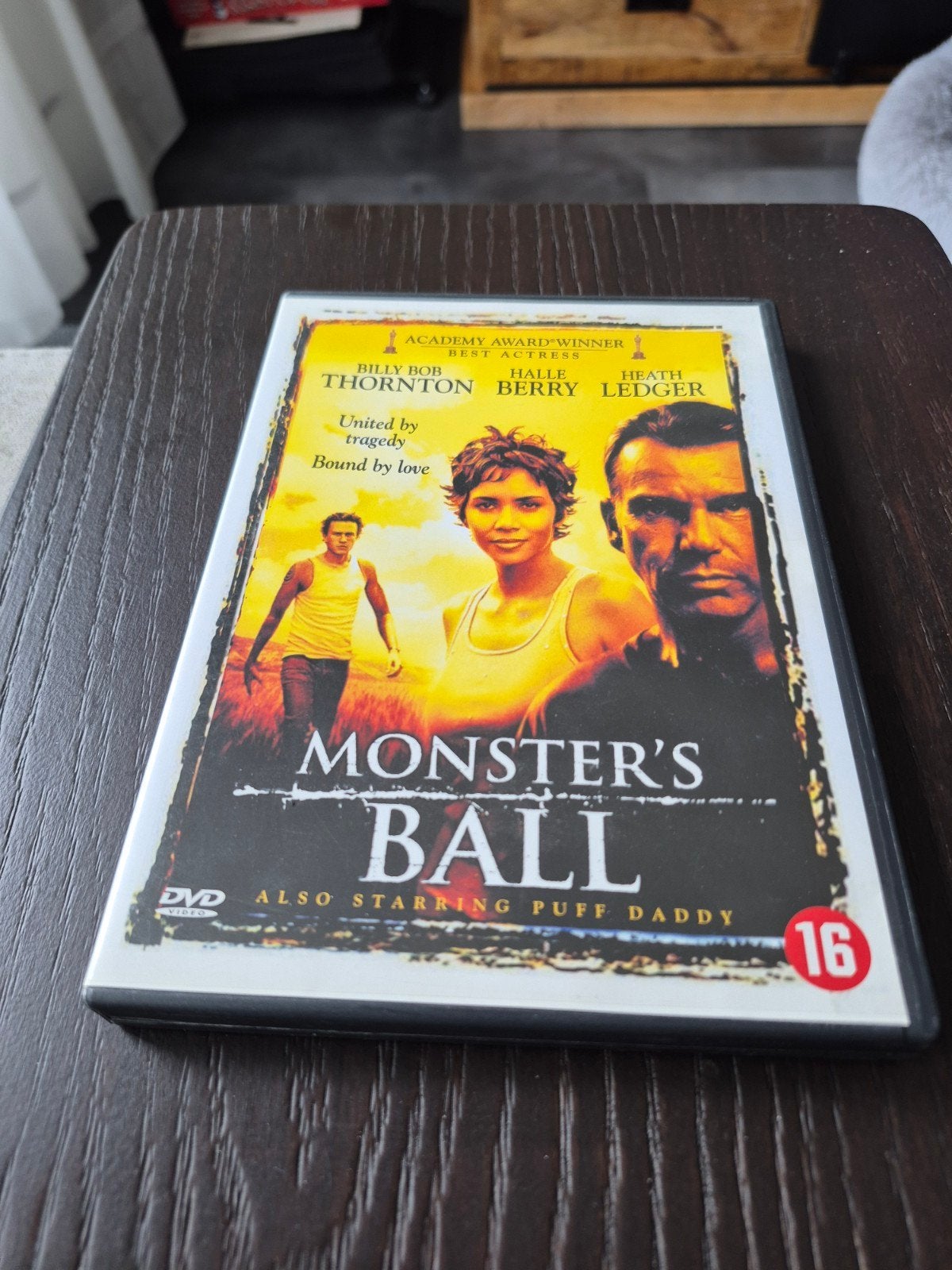 Monster's Ball DVD - Drama met Halle Berry, Vanaf 16 jaar, Waargebeurd drama, Nederlands, Breedbeeld