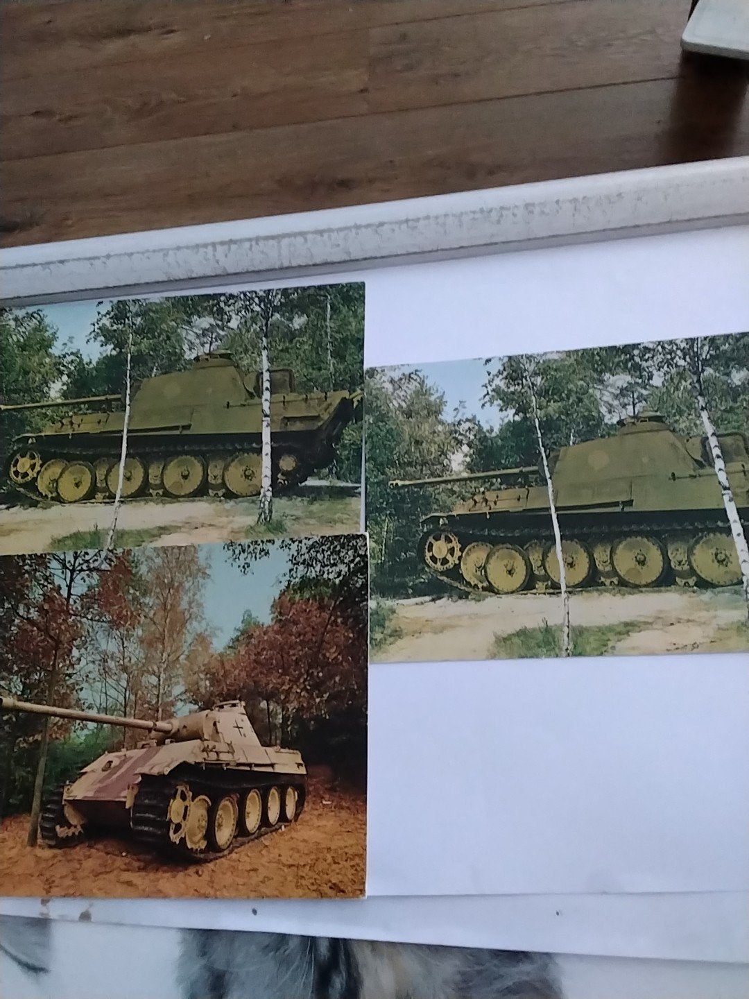 Oorlogsmuseum Overloon Ansichtkaarten - Tanks en Luchtafweer, Ophalen of Verzenden