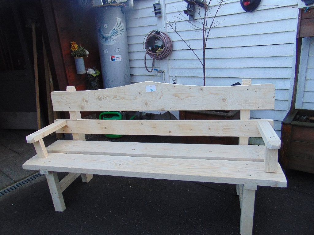tuinbank, Ophalen, Nieuw, Hout