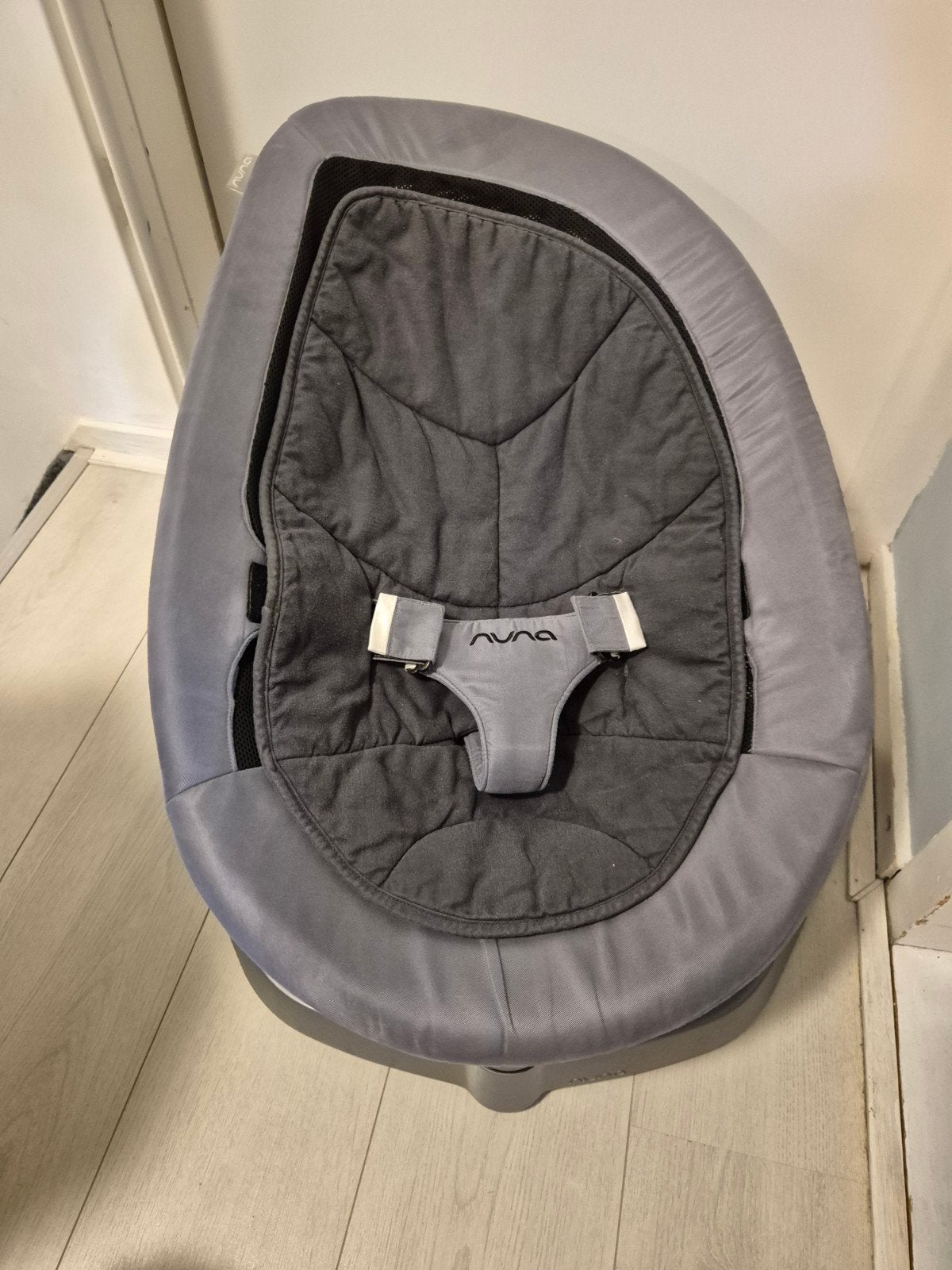 Nuna Leaf Wipstoel - Grijs, Kinderen en Baby's, Ophalen of Verzenden, Gebruikt
