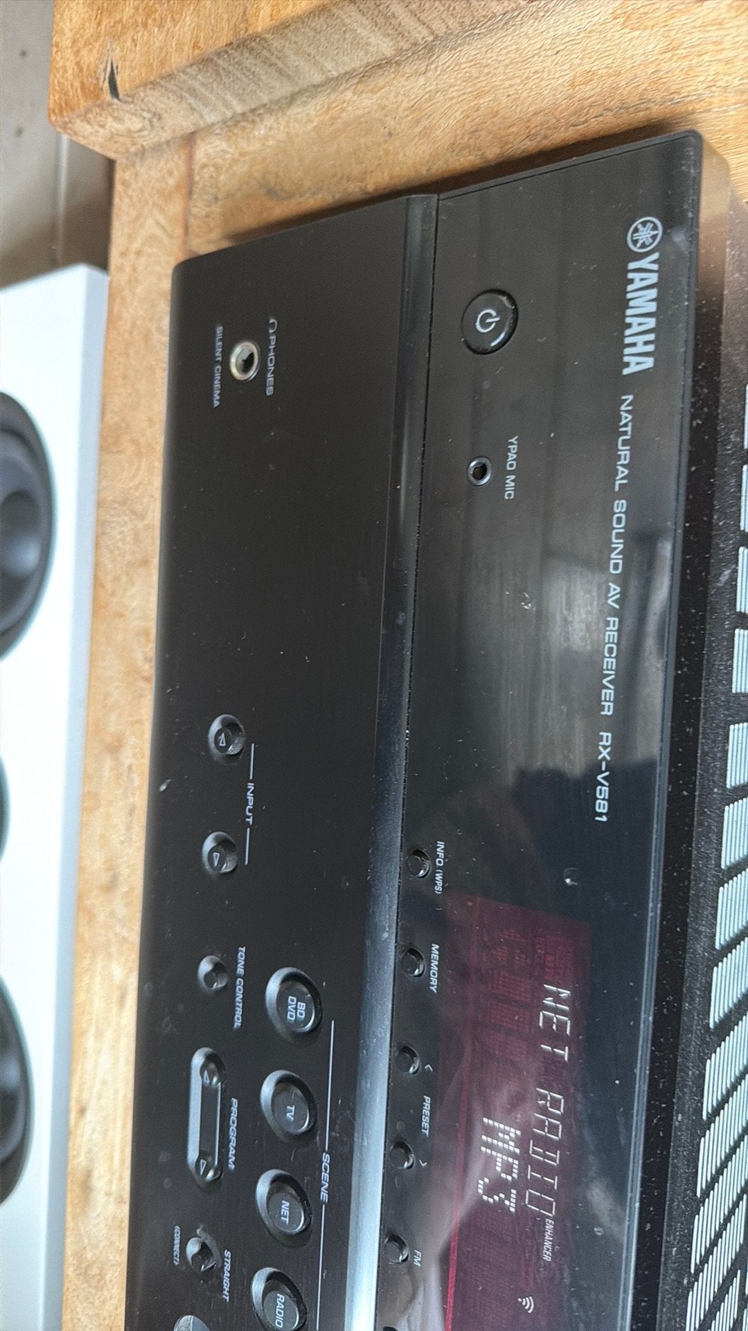 Yamaha natural sound AV Receiver RX-V581, Audio, Tv en Foto, Stereo-sets, Ophalen of Verzenden, Zo goed als nieuw, Overige merken