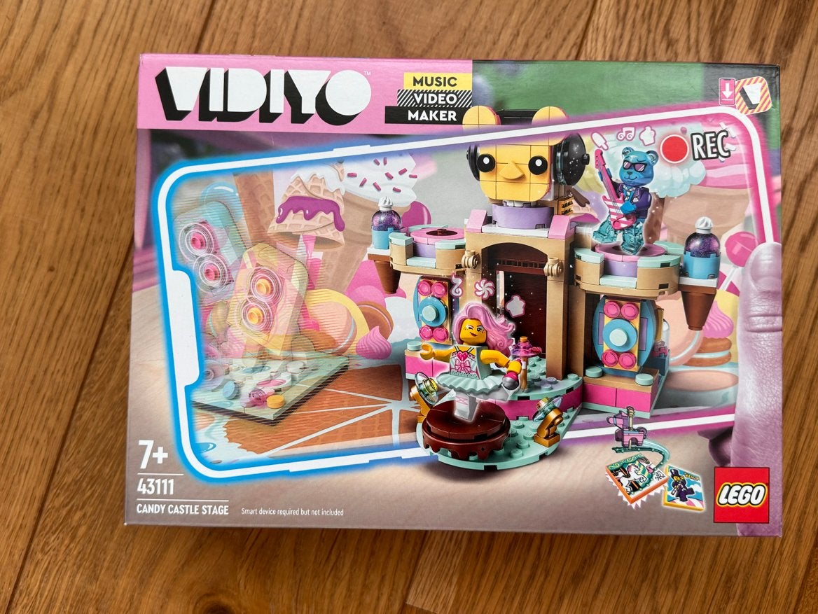 Nieuwe Lego Vidiyo 43111 Candy Castle Stage, Overige thema's, Lego, Nieuw, Ophalen of Verzenden