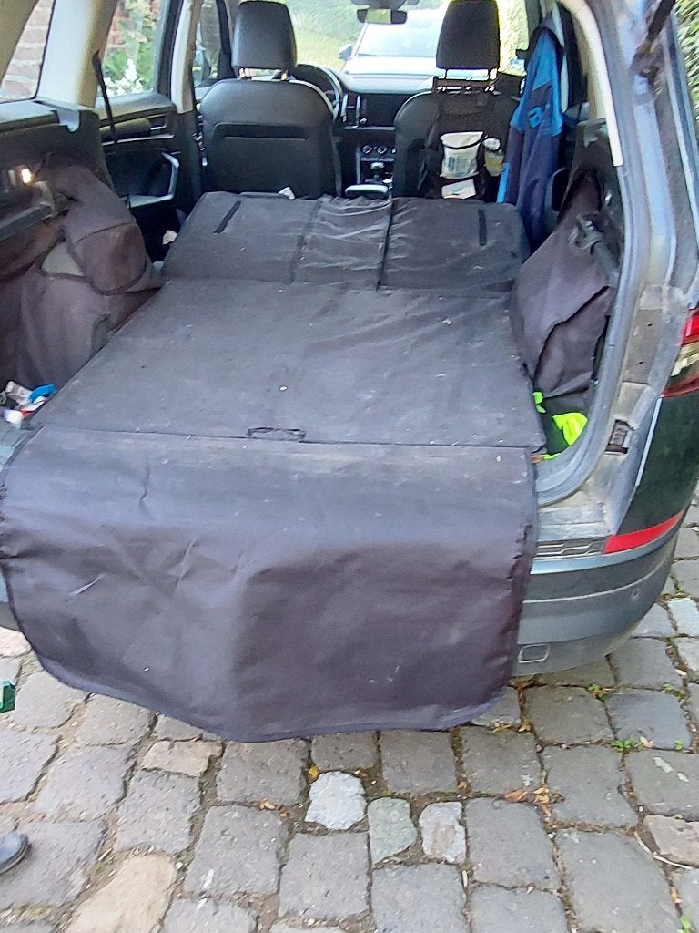 Kofferbak mat bescherming voering hoes Skoda Kodiaq, Ophalen of Verzenden, Gebruikt