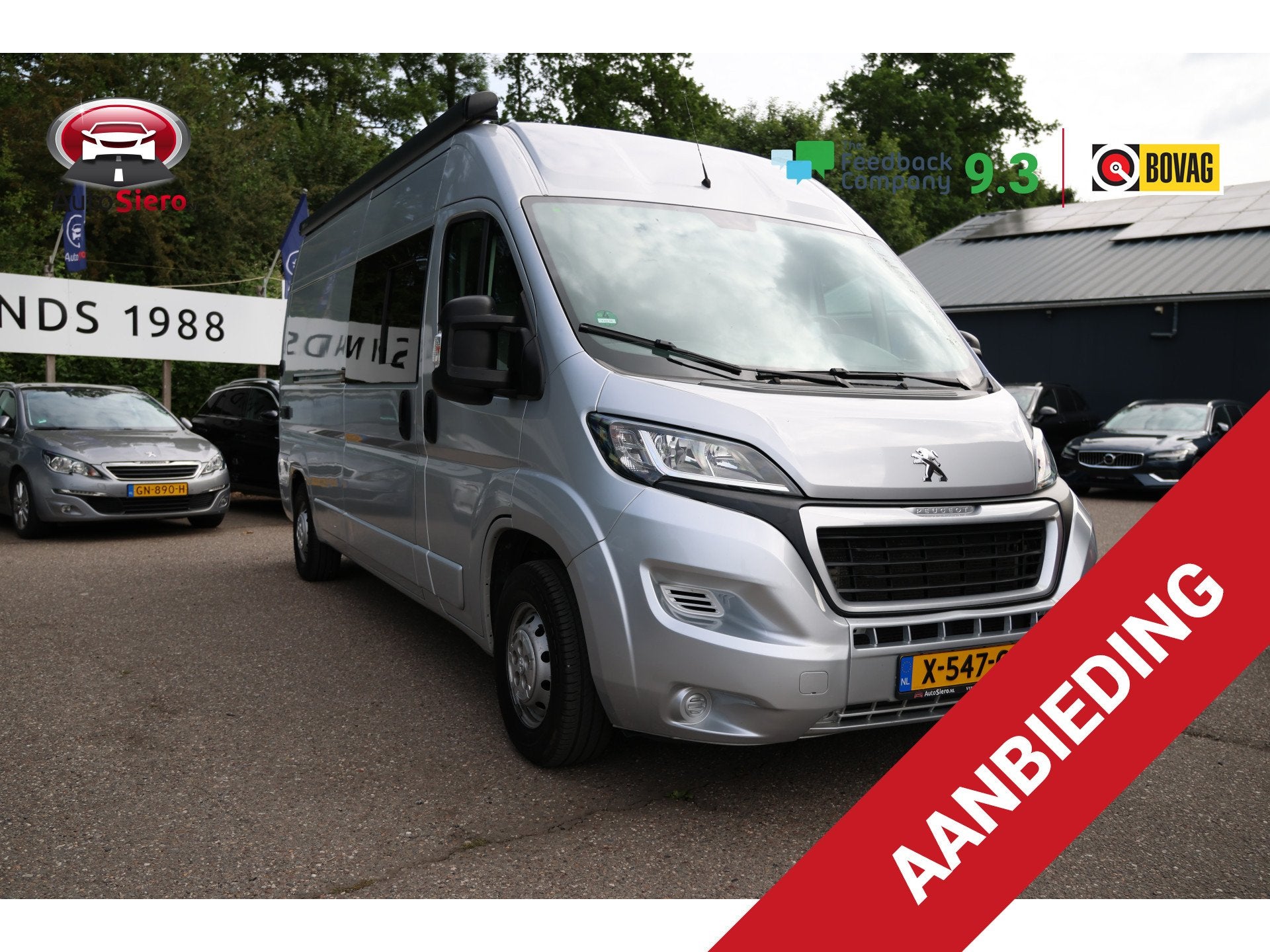 Peugeot Boxer -Camper- 6 Pers! Standkachel Boiler, Trekhaak,, Caravans en Kamperen, Campers, Overige merken, Buscamper of Camperbus