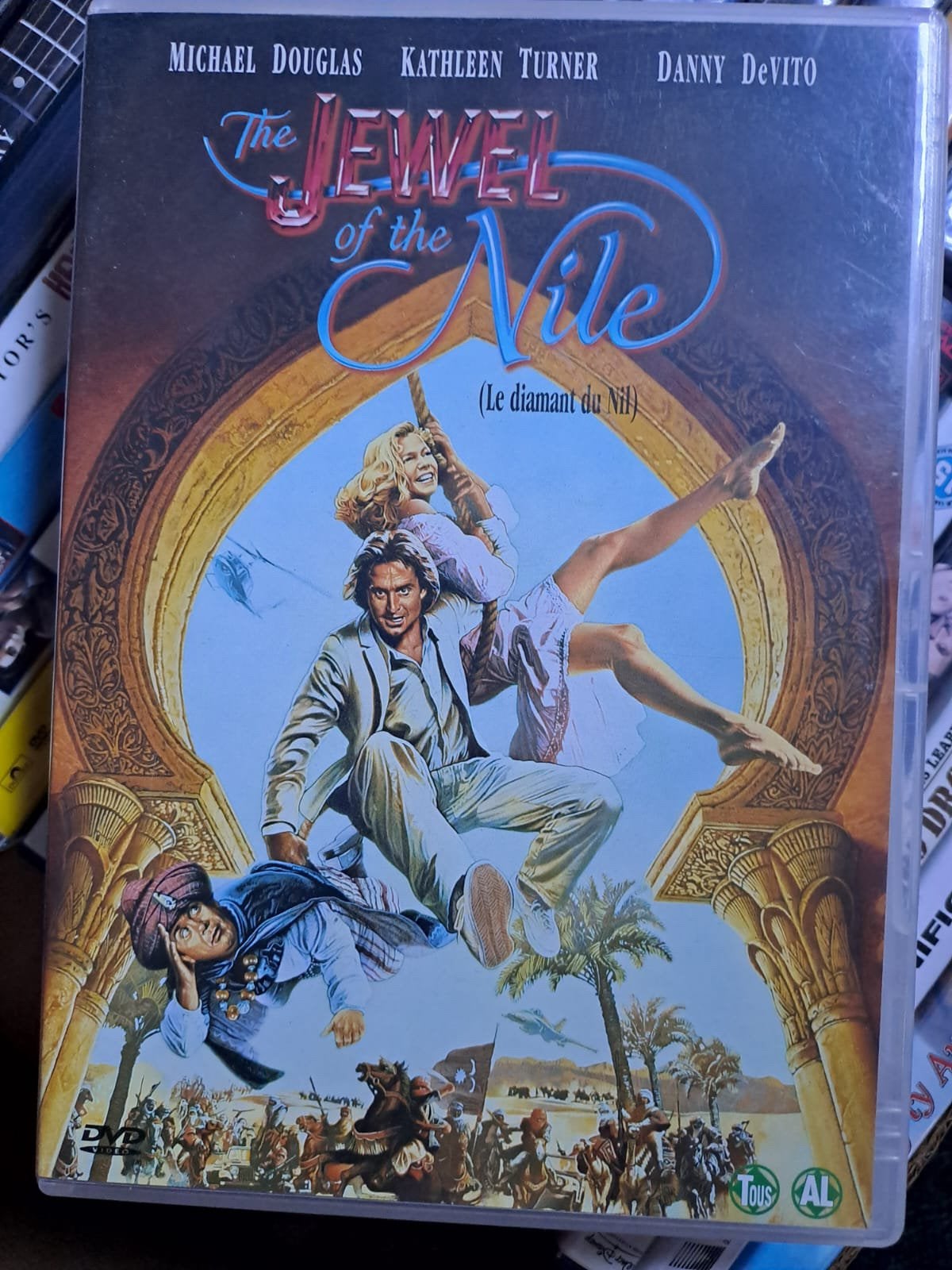 The Jewel of the Nile (dvd), Alle leeftijden, Ophalen of Verzenden, Zo goed als nieuw