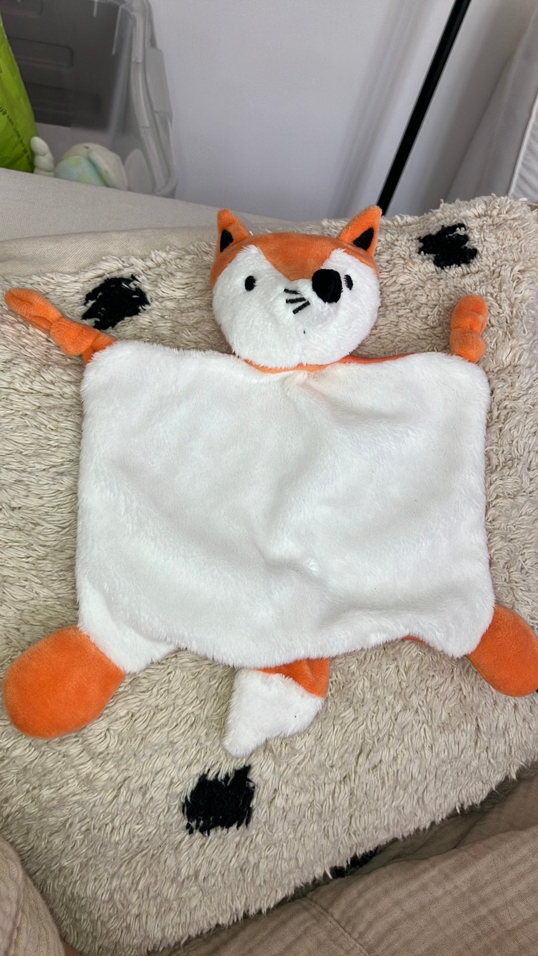 Hema vos knuffeldoekje, Oranje, Hema, Ophalen of Verzenden, Zo goed als nieuw