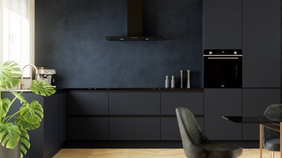 ETNA AB691ZT Slimline 90 cm mat zwart (Afzuigkap)*nieuw*, Witgoed en Apparatuur, Nieuw, Ophalen of Verzenden, Etna 1, Info@Etna.nl