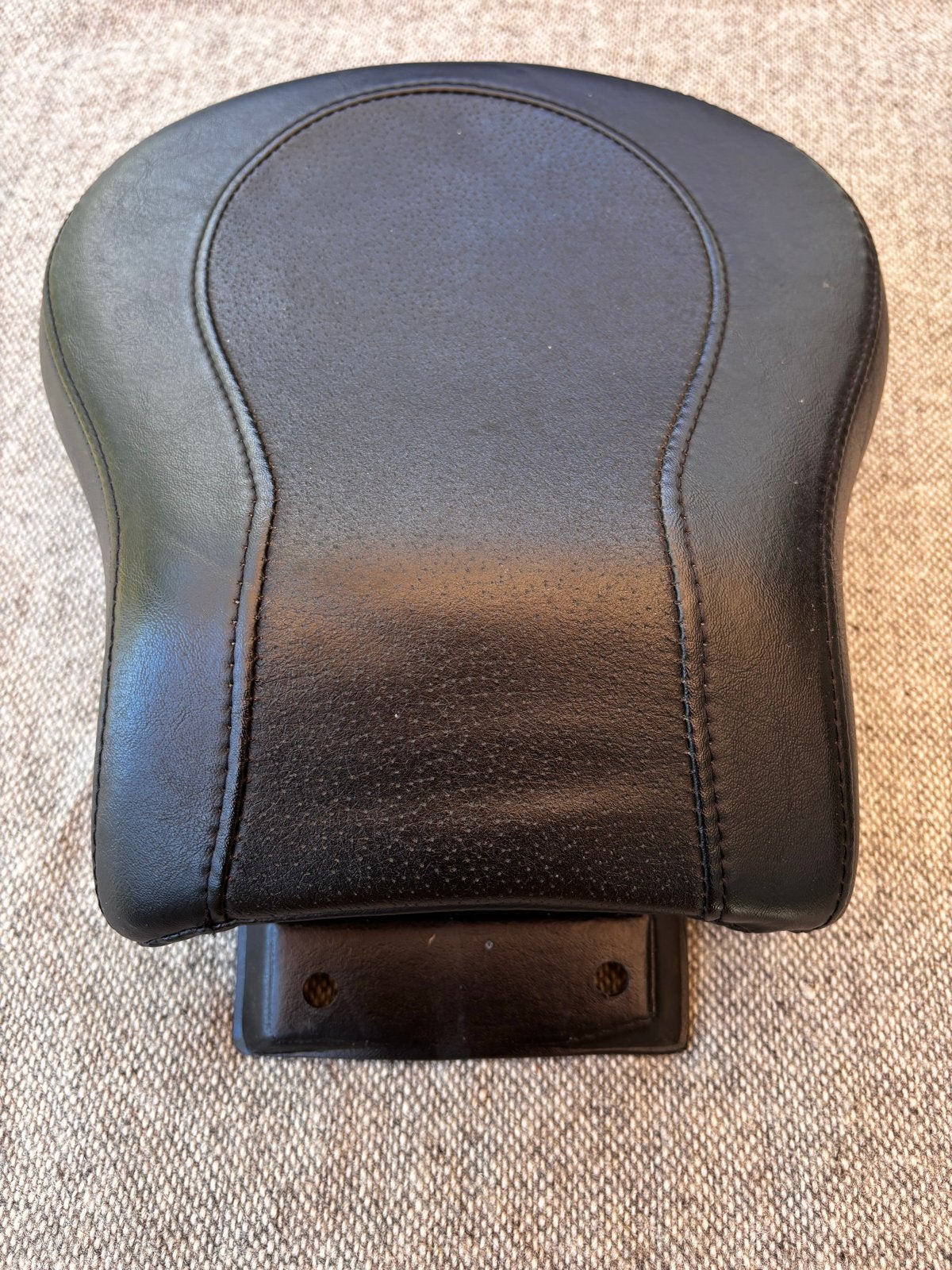 Harley Davidson Evo Softail duozadel buddyseat zwart, Motoren, Onderdelen | Harley-Davidson, Ophalen of Verzenden, Gebruikt