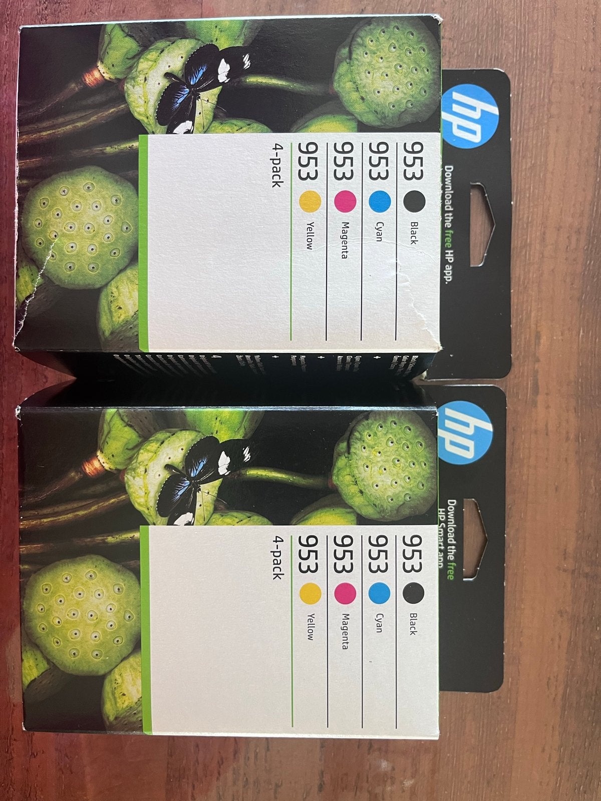 HP 953 Inktcartridge 4-pack 2x, Ophalen of Verzenden, Zo goed als nieuw, Cartridge