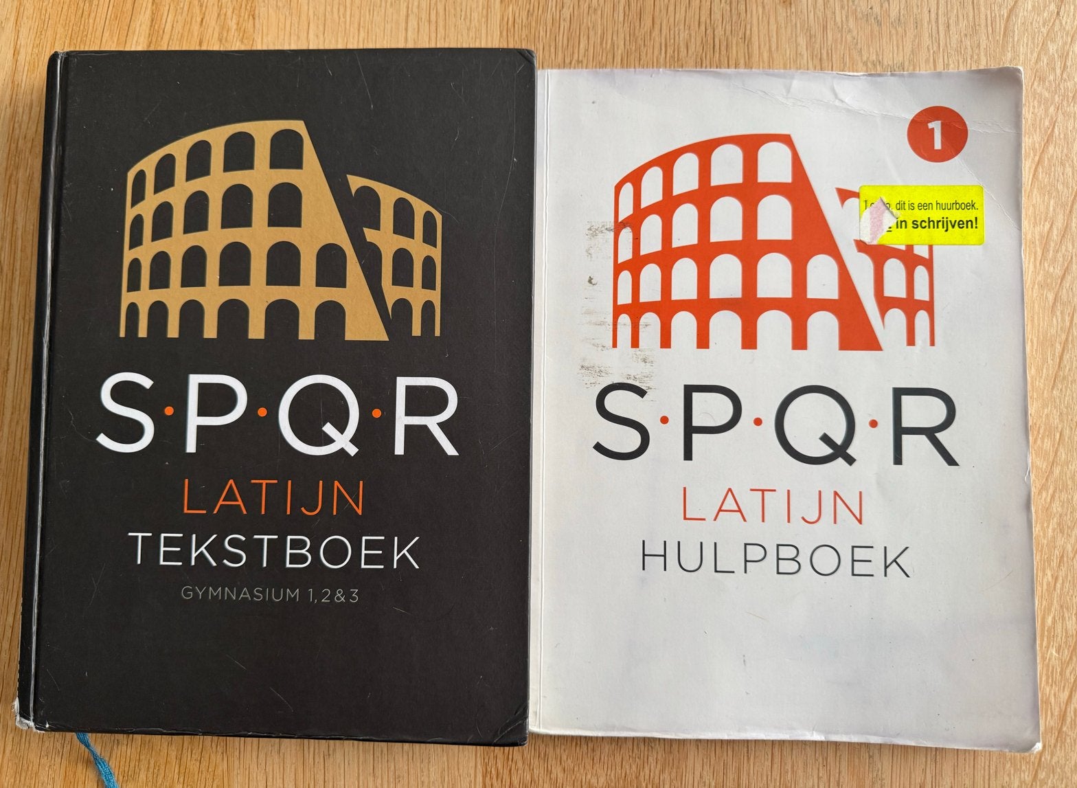 SPQR Latijn Tekstboek en Hulpboek VWO onderbouw, Boeken, Ophalen of Verzenden, Gelezen, VWO, Latijn