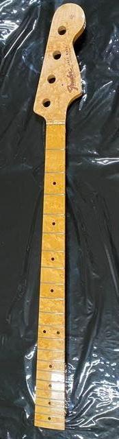 Warmoth USA Birdseye Maple Jazz Bass Neck ! zie omschrijving, Muziek en Instrumenten, Ophalen of Verzenden, Gebruikt, Elektrische basgitaar