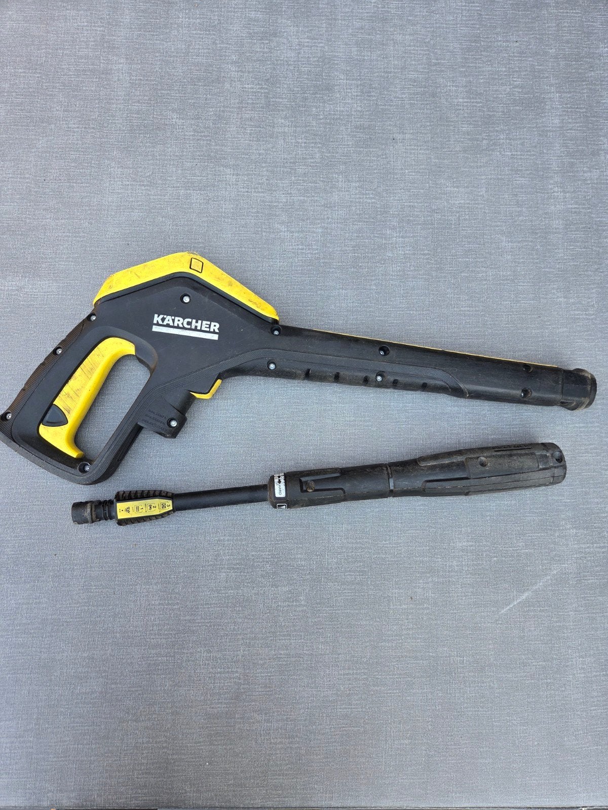 Karcher spuitpistool met lans - Hogedrukreiniger accessoire, Ophalen of Verzenden, Gebruikt