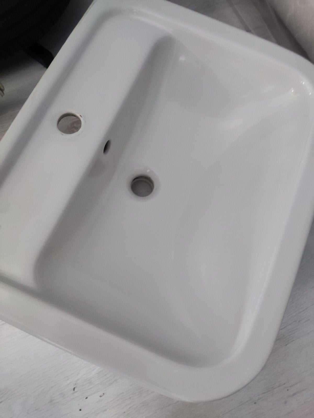 Villeroy & Boch wasbak - Wit keramiek, Doe-het-zelf en Verbouw, Sanitair, Ophalen, Gebruikt, Wastafel