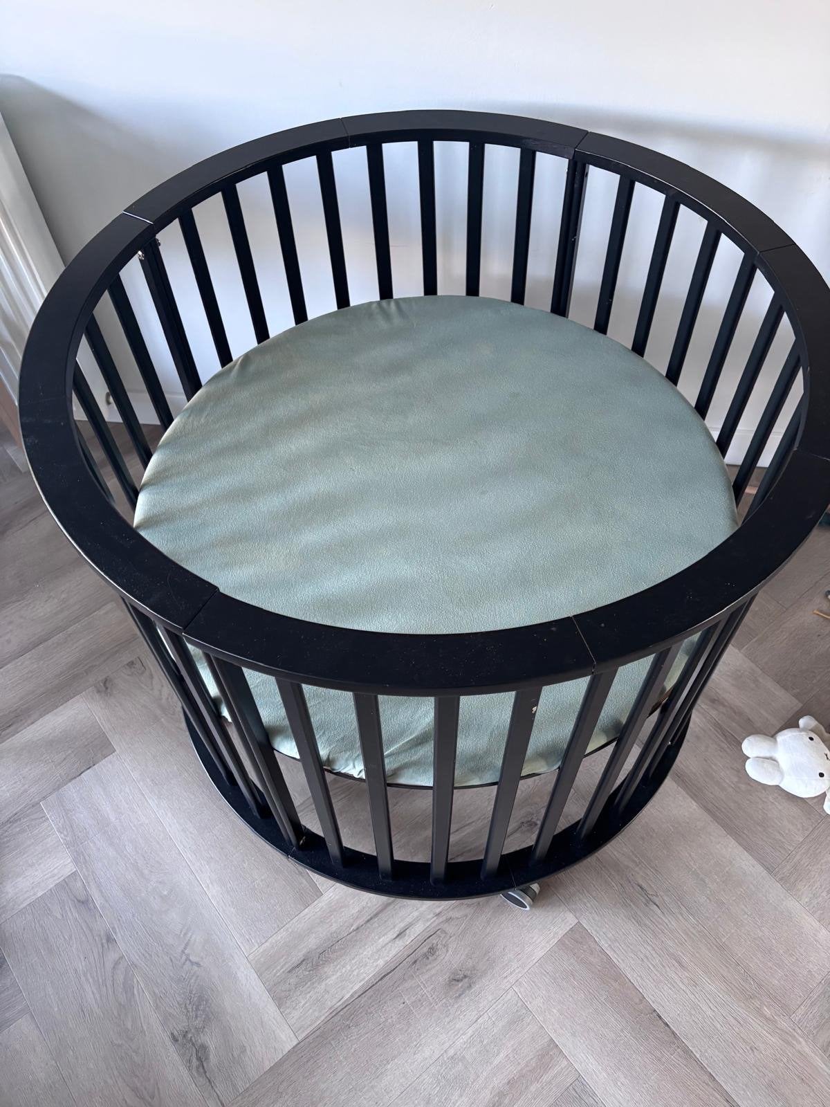 Ronde box Europe Baby van Babypark incl. boxkleed, Ophalen, Gebruikt, Rond, Boxkleed