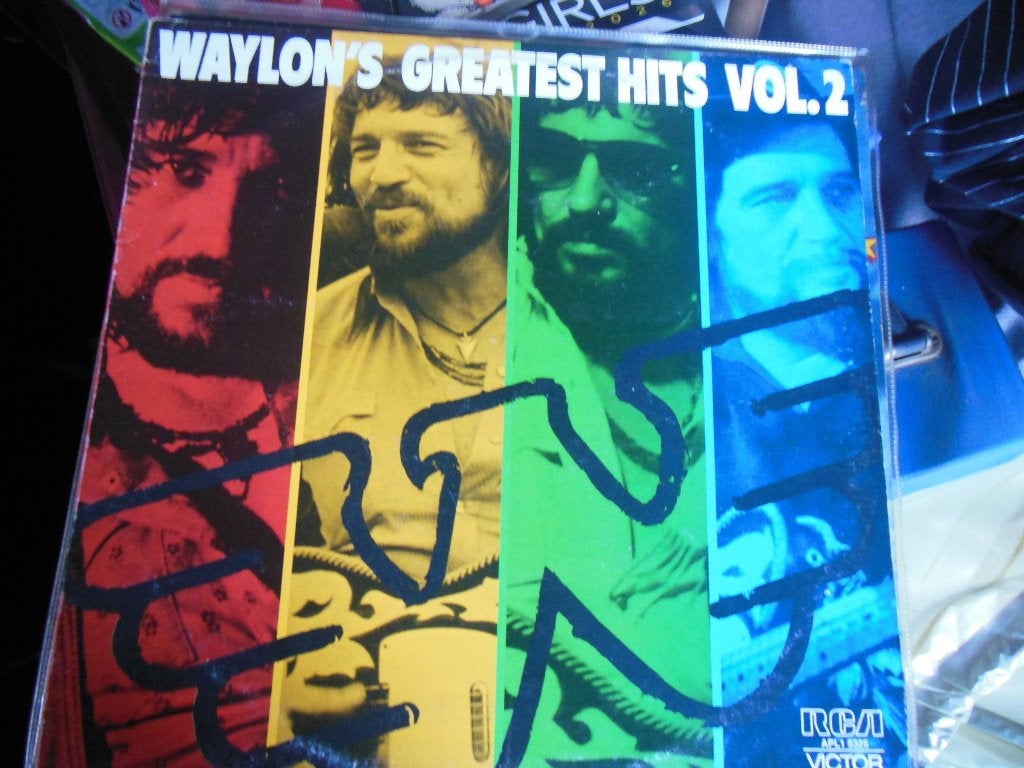 lp waylon jennings greatest hits volume 2 rock country 12'', LP, Gebruikt, Overige genres, Ophalen of Verzenden