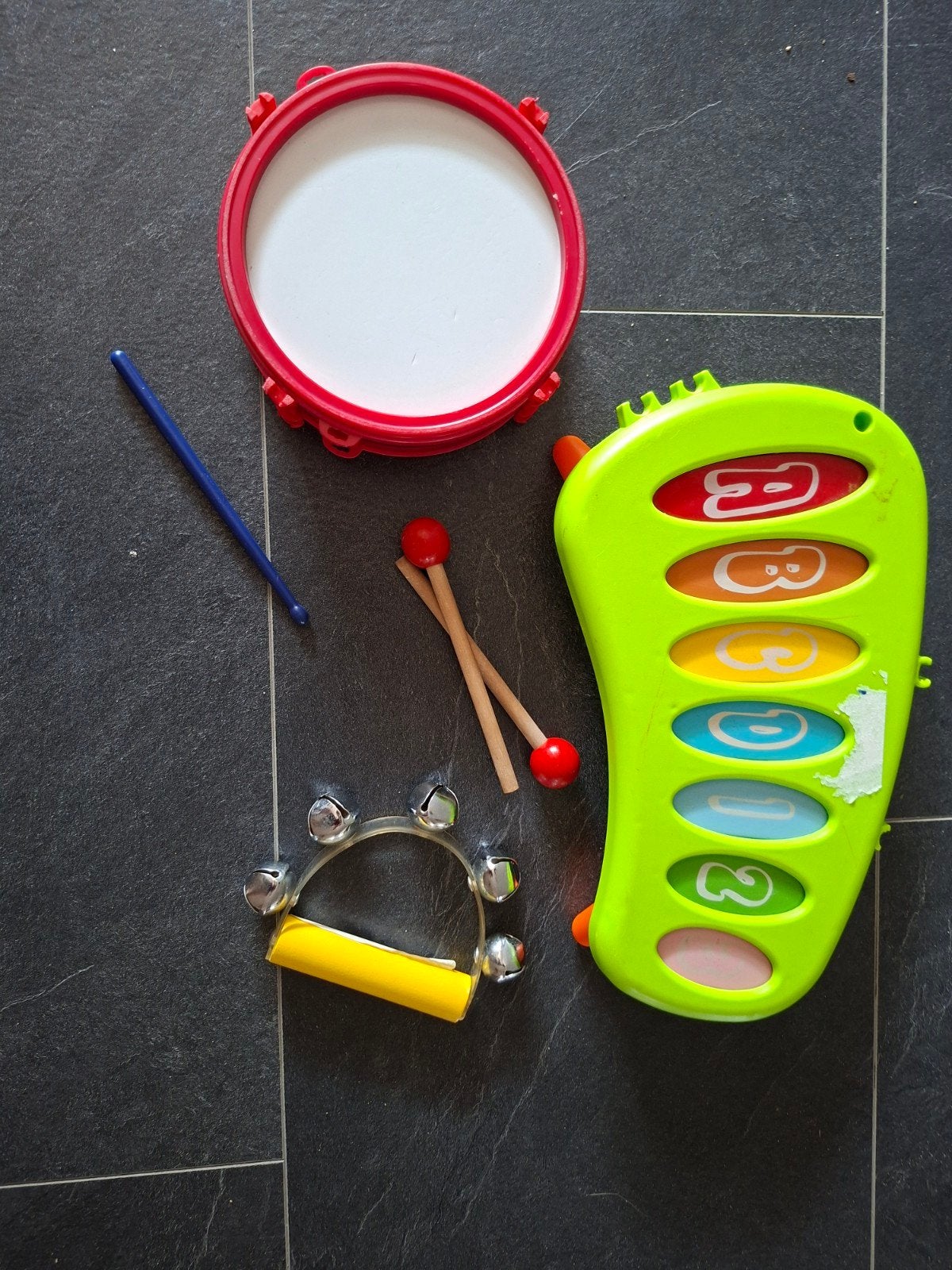 Muziekinstrumenten set voor baby's en peuters, Ophalen, Gebruikt, Overige typen