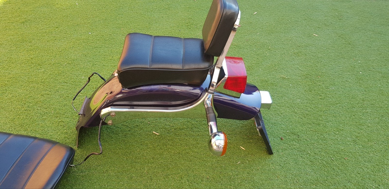 Suzuki Savage LS 650 Achterspatbord zadel onderdelen, Ophalen, Gebruikt