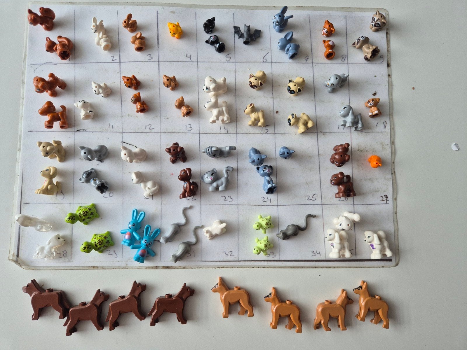 Lego city friends dier hond poes hamster konijn schilpad, Ophalen of Verzenden