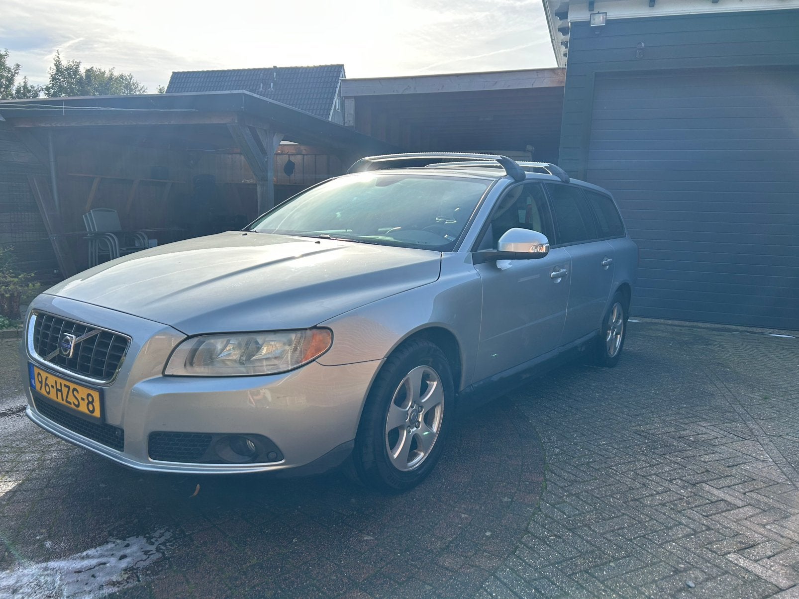 Volvo V70 2.0 2009 zilver in onderdelen, Ophalen of Verzenden, Gebruikt, Volvo