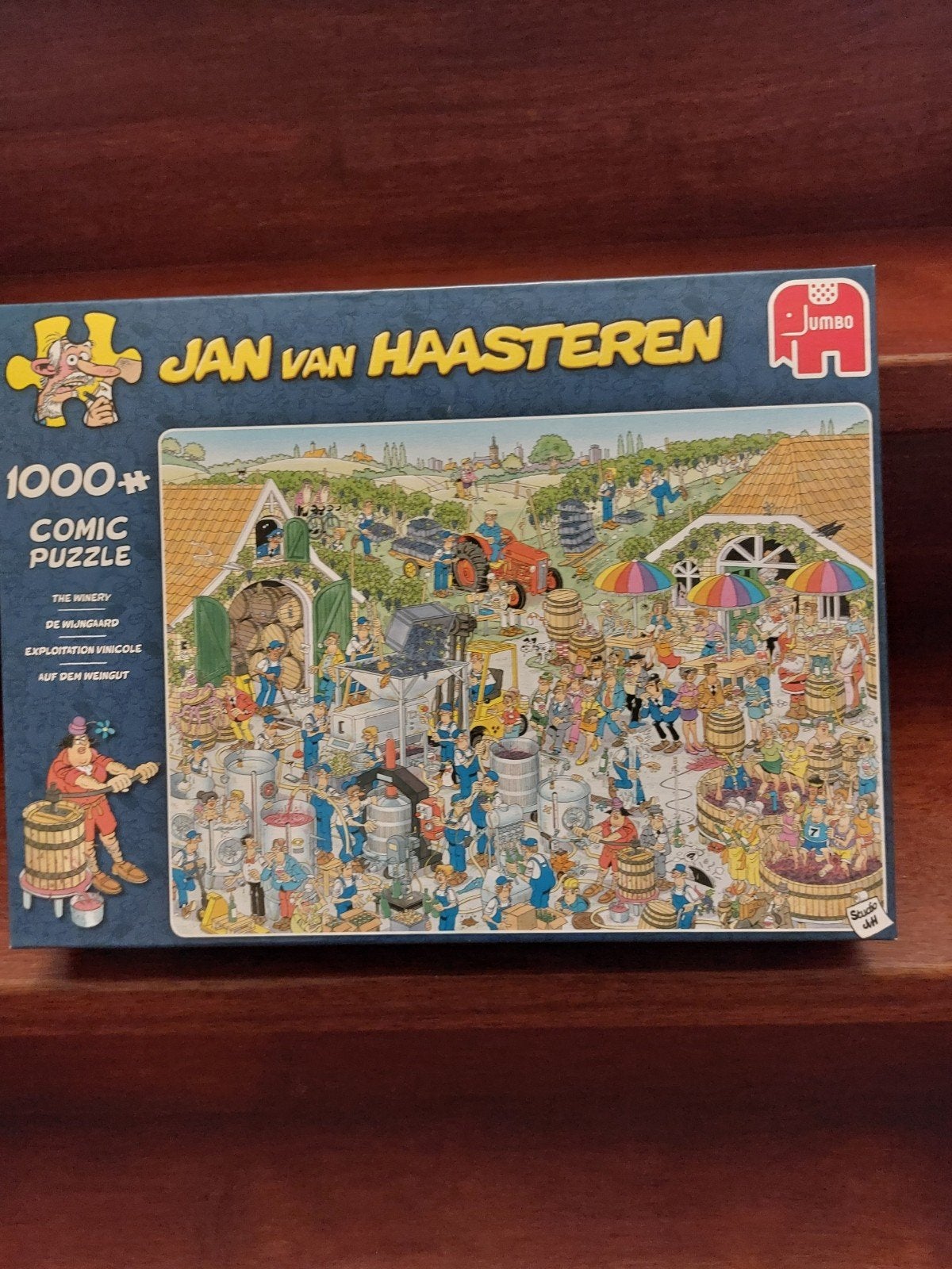 Jan van Haasteren - De Wijngaard - 1000 stukjes, Ophalen of Verzenden, 500 t/m 1500 stukjes, Zo goed als nieuw, Legpuzzel