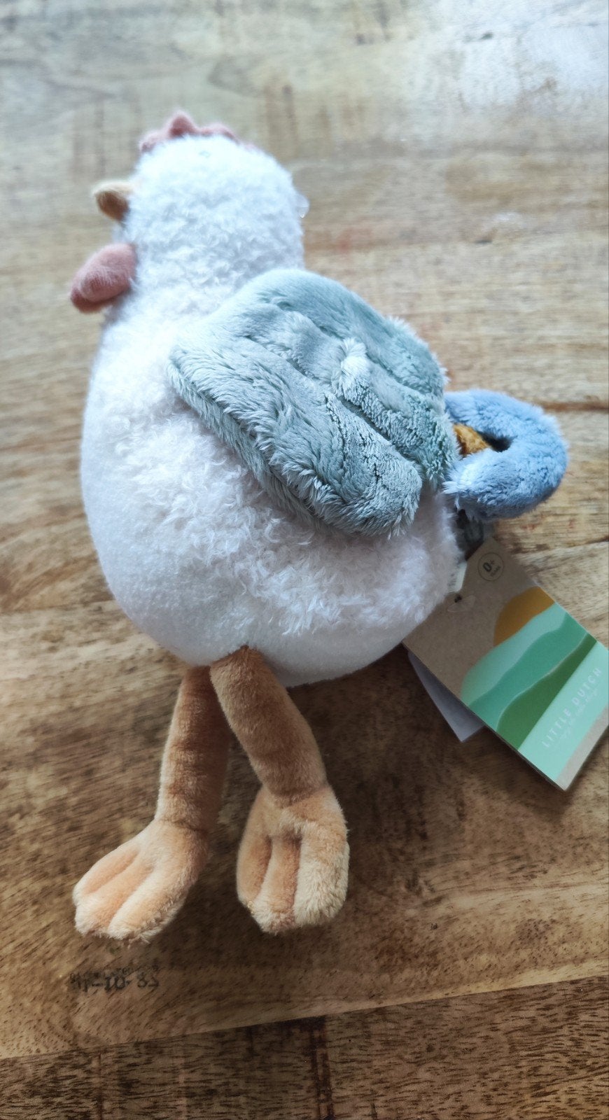 Little Dutch Little Farm Kip Knuffel 17 cm, Overige karakters, Little Dutch, Overige typen, Nieuw