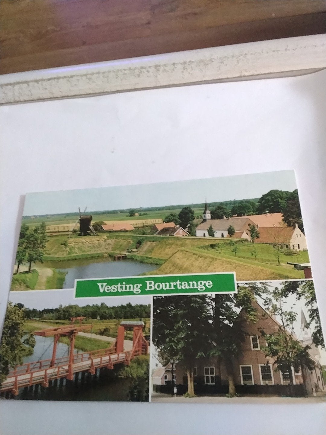 Oude ansichtkaart Vesting Bourtange, 1988, Ophalen of Verzenden