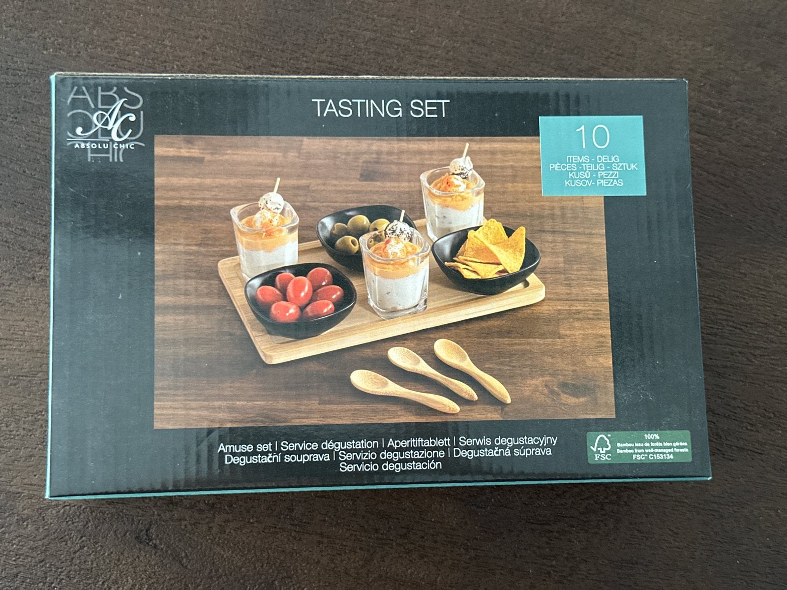 Nieuw Amuse Set - 10-delig Proefset in Doos, Ophalen of Verzenden, Nieuw, Overige merken, Overige typen