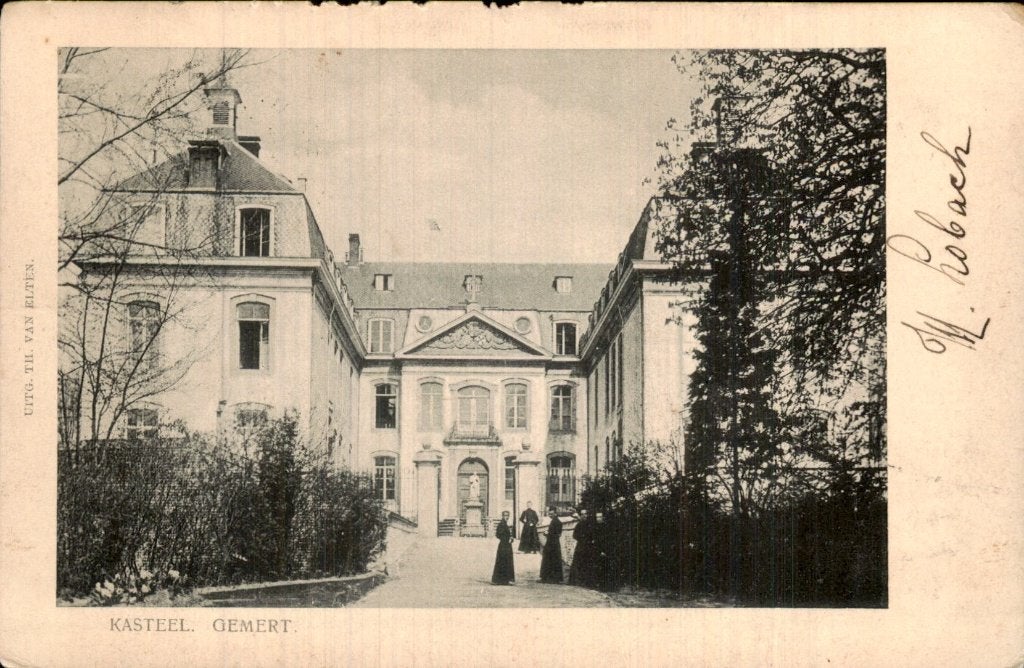 Gemert - Kasteel - Entree, Ophalen of Verzenden, Voor 1920, Gelopen, Noord-Brabant