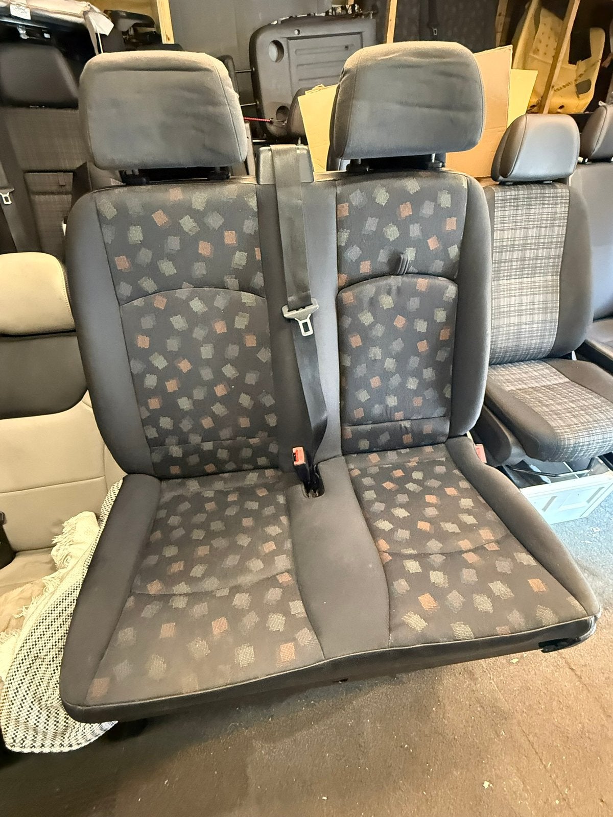 Bijrijdersbank voor Mercedes vito w639 met tafel comfortabel, Auto-onderdelen, Ophalen, Gebruikt, Mercedes-Benz