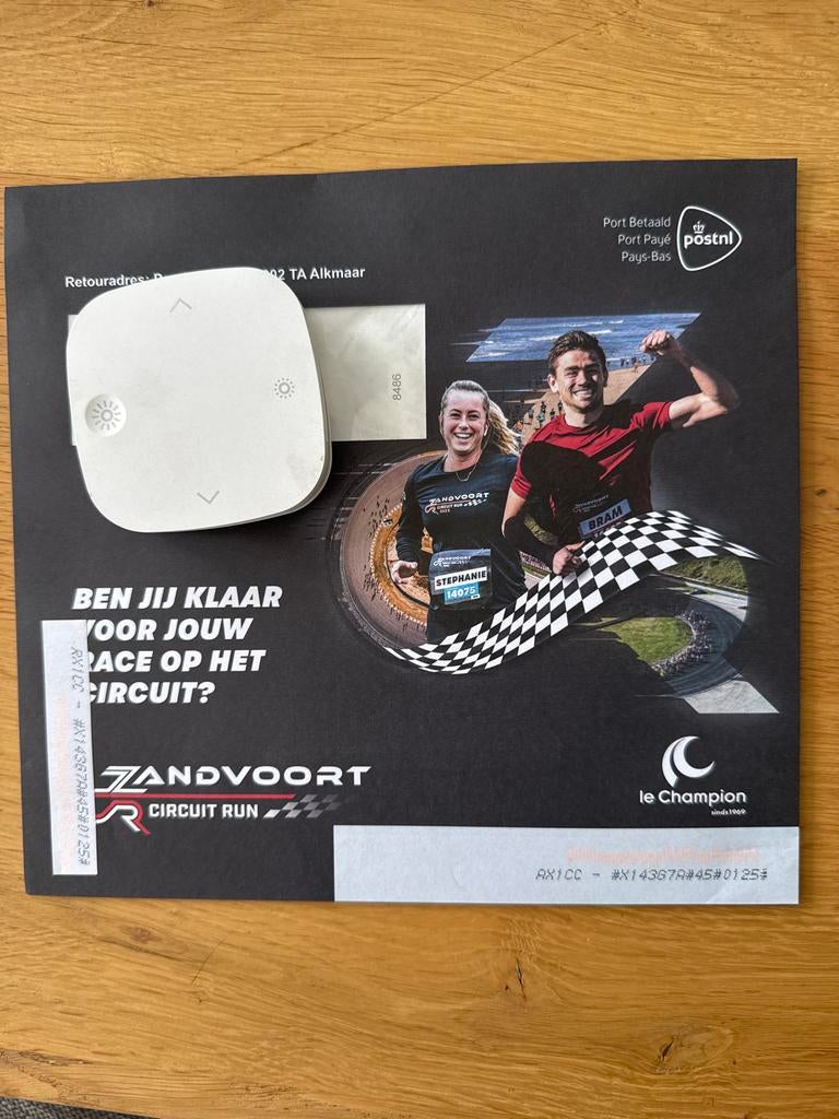 Startbewijs Zandvoort circuit run 12 km, Tickets en Kaartjes, Eén persoon