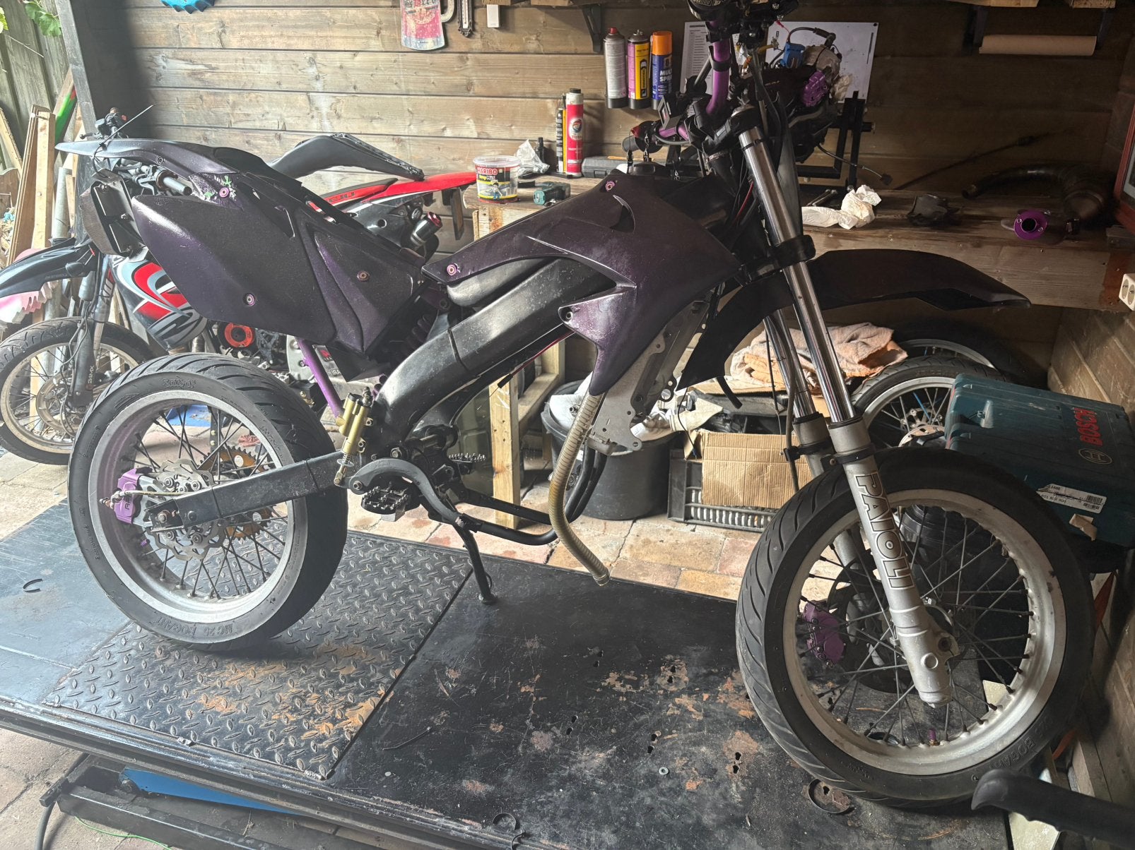 Motorhispania ryz onderdelen, Ophalen of Verzenden, Zo goed als nieuw, Frame