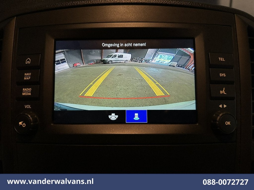 Mercedes-Benz Vito 116 CDI 164pk L3H1 Euro6 Airco | Camera |, Auto's, Bestelauto's, 13 km/l, Gebruikt, 4 cilinders, Wit