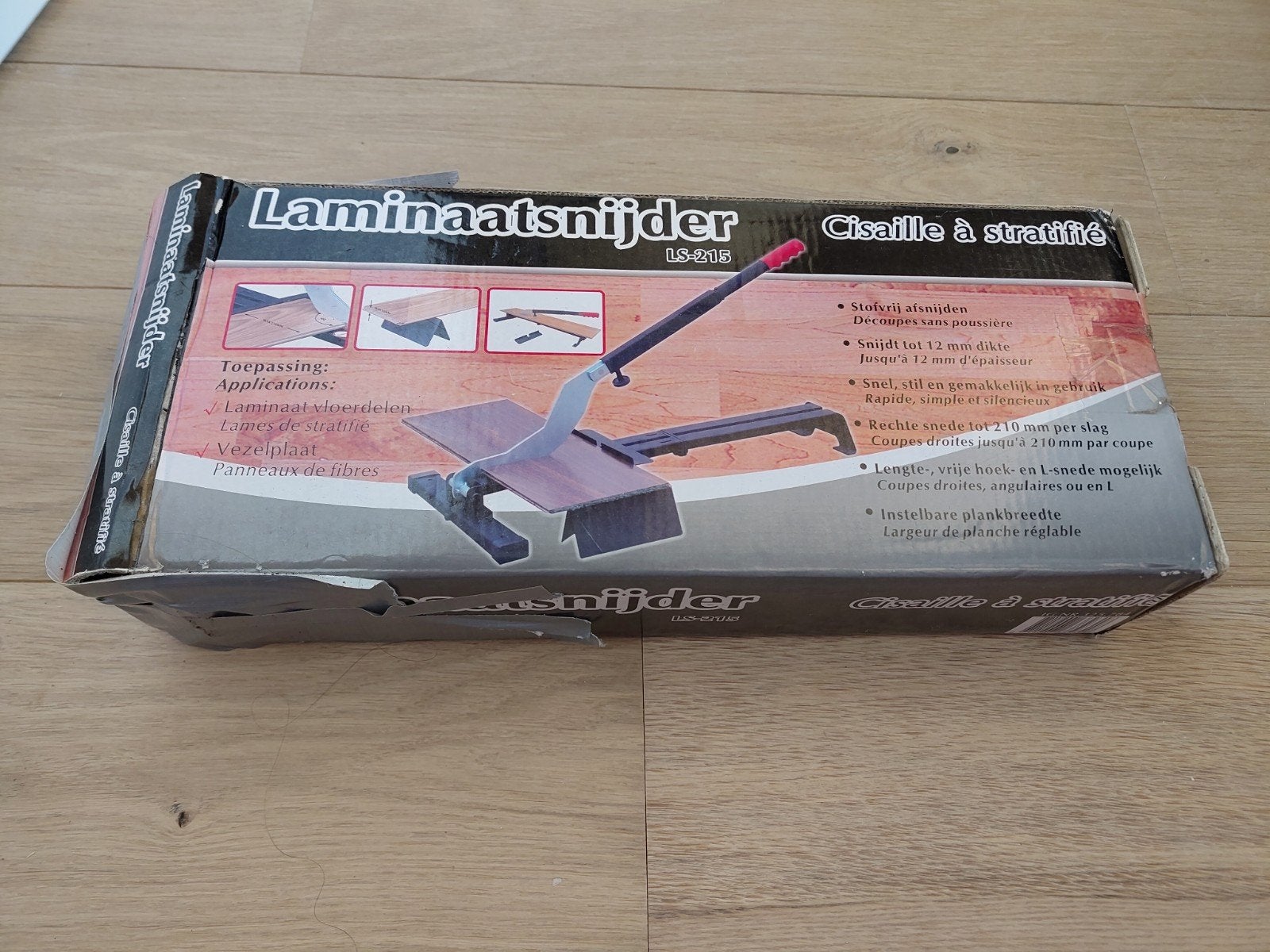 Laminaatsnijder LS-215, Ophalen of Verzenden, Gebruikt, Snijgereedschap