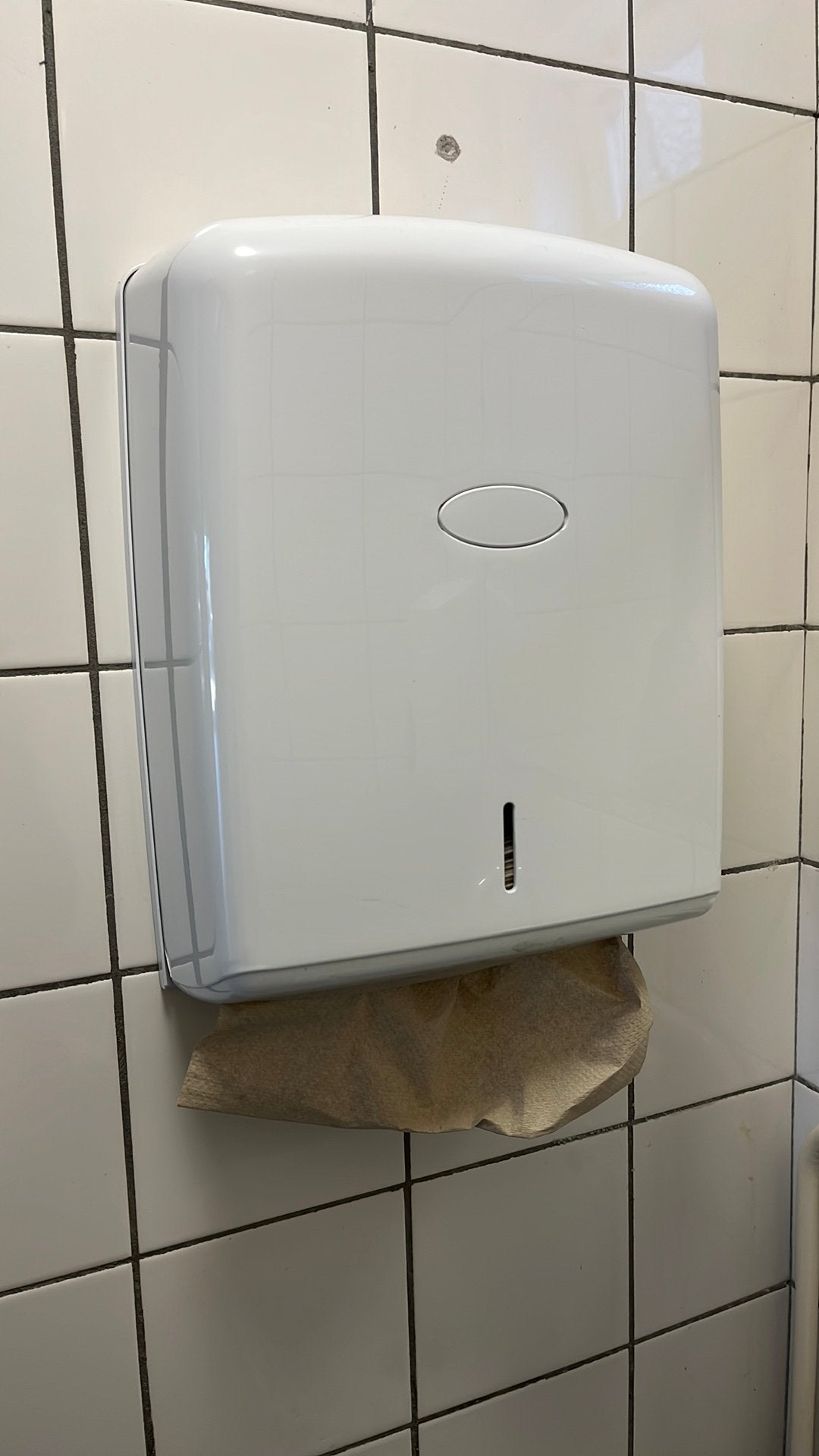 Handdoek dispenser met doekjes, Overige typen, Ophalen, Gebruikt, Wit