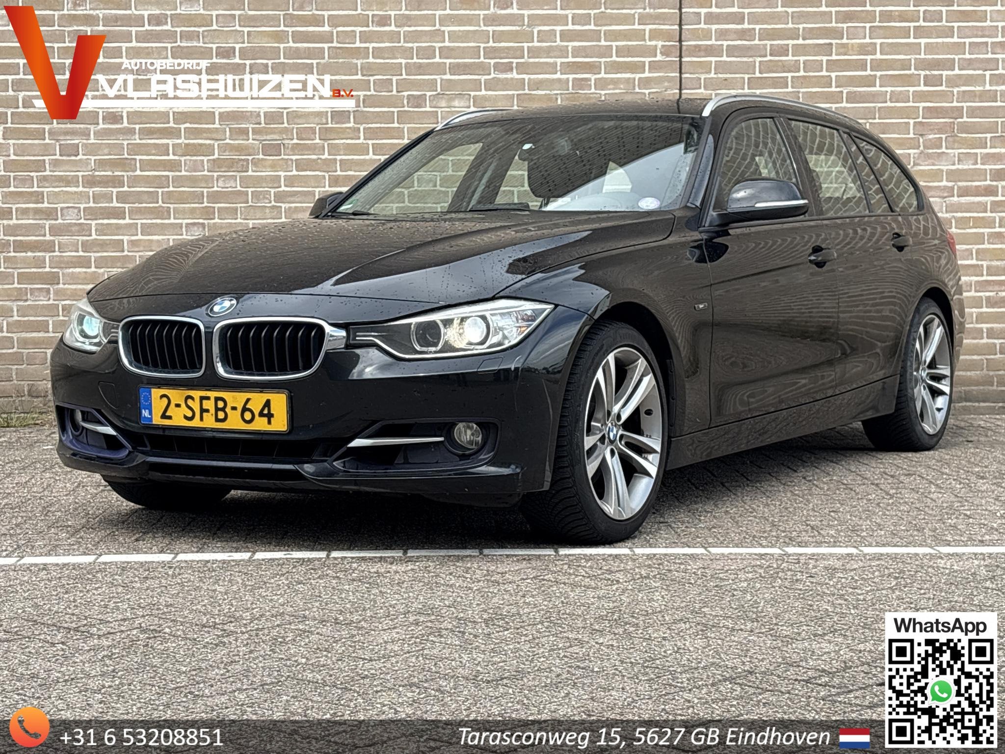 BMW 3-serie Touring 328i High Executive Automaat | Leder | C, Auto's, Automaat, 745 kg, Gebruikt, 4 cilinders