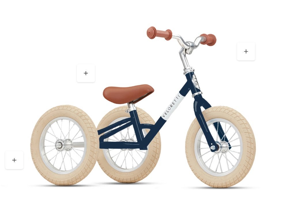 Foto 8 van Veloretti Tricycle - 2 en 3 wieler loopfiets Kind