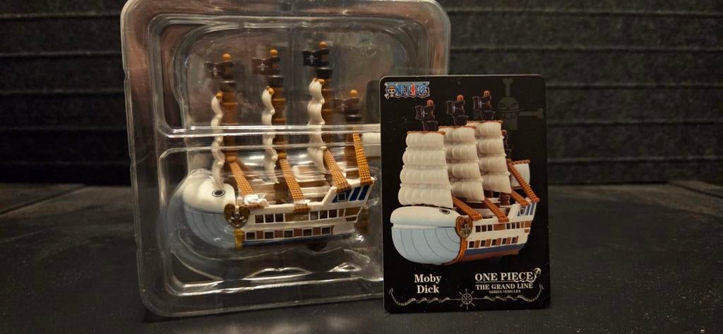 One PieceONE PIECE - THE GRAND LINE SERIES VEHIC [Moby Dick], Overige merken, Auto, Groter dan 1:32, Ophalen of Verzenden