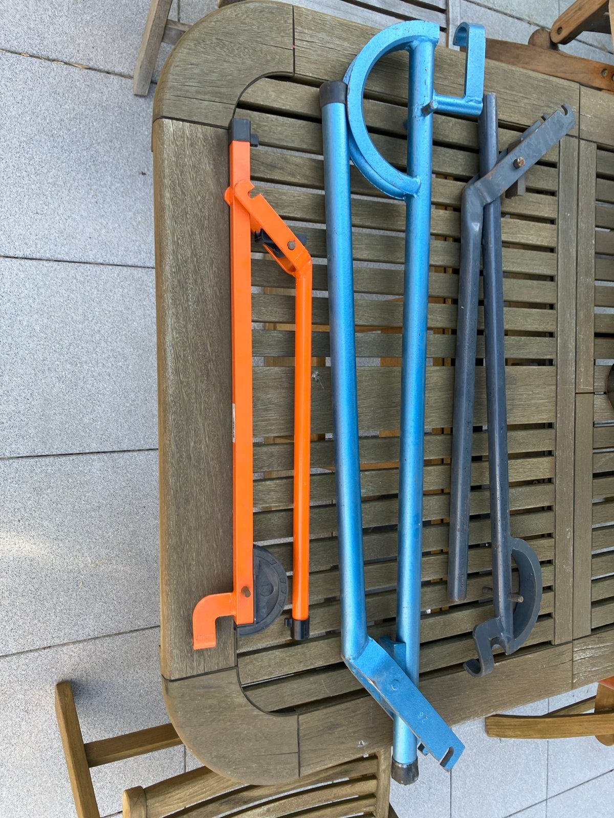 Set van 3 buigtangen voor diverse buisdiameters, Ophalen, Gebruikt, Overige typen, Overige merken